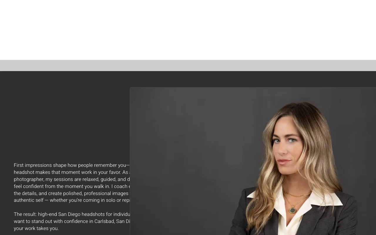 Cary Pennington Photography website