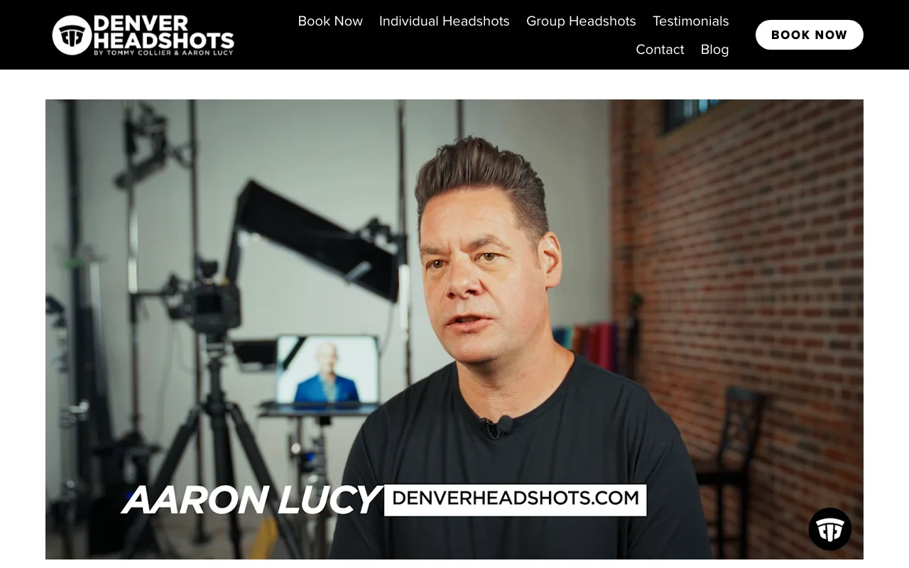 Denver Headshots by Tommy Collier & Aaron Lucy website