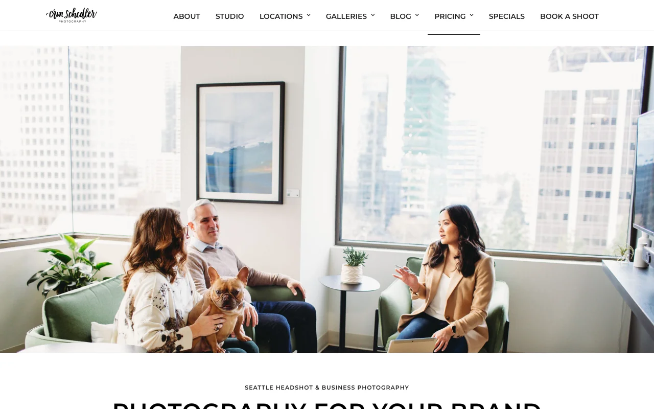 Erin Schedler Photo website