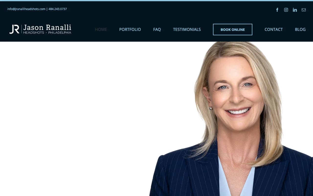 Jason Ranalli Headshots website