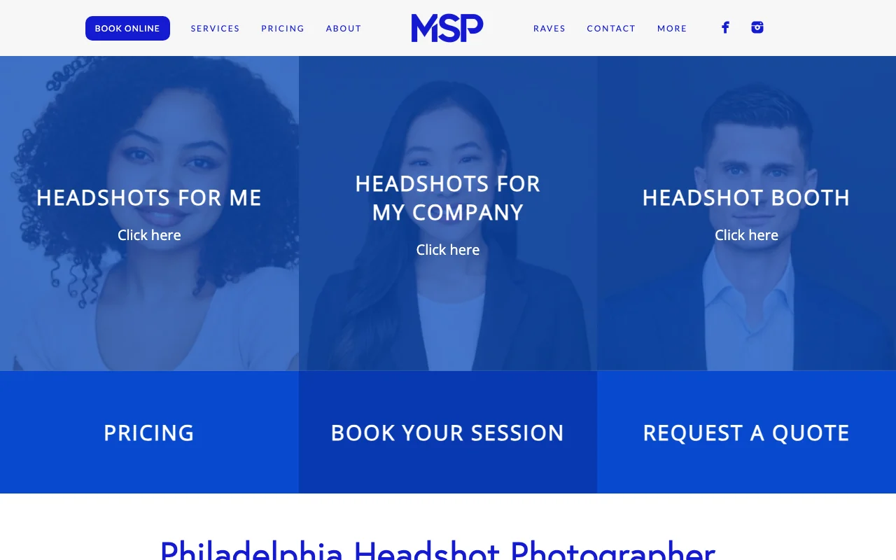 Mike Styer Photography website