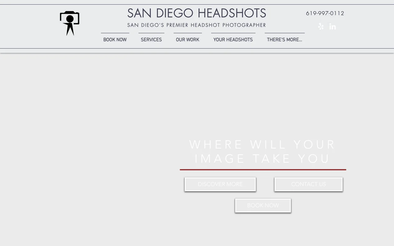 SD Headshots website