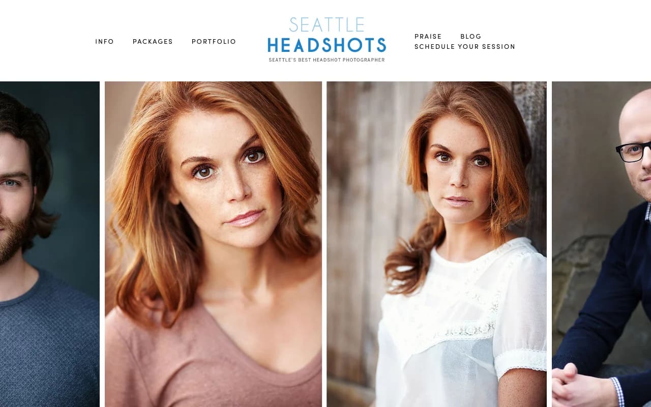 Seattle Headshots website