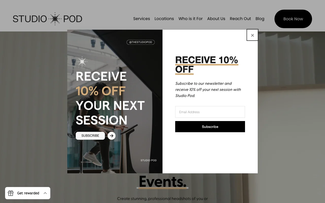 Studio Pod website