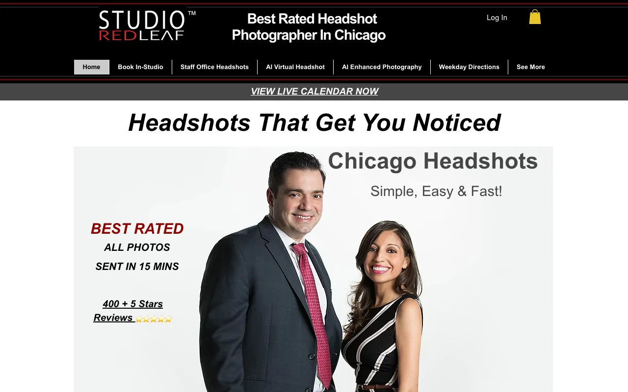 Studio Redleaf website