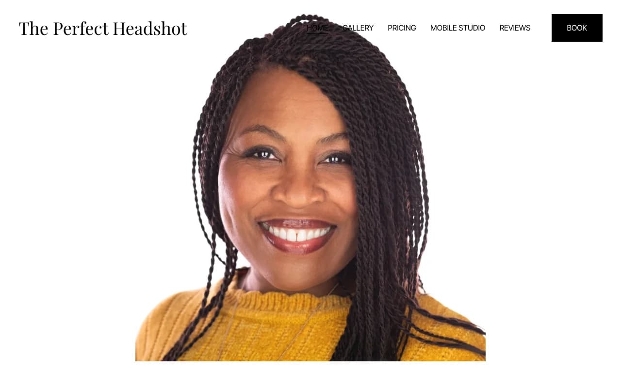 The Perfect Headshot website
