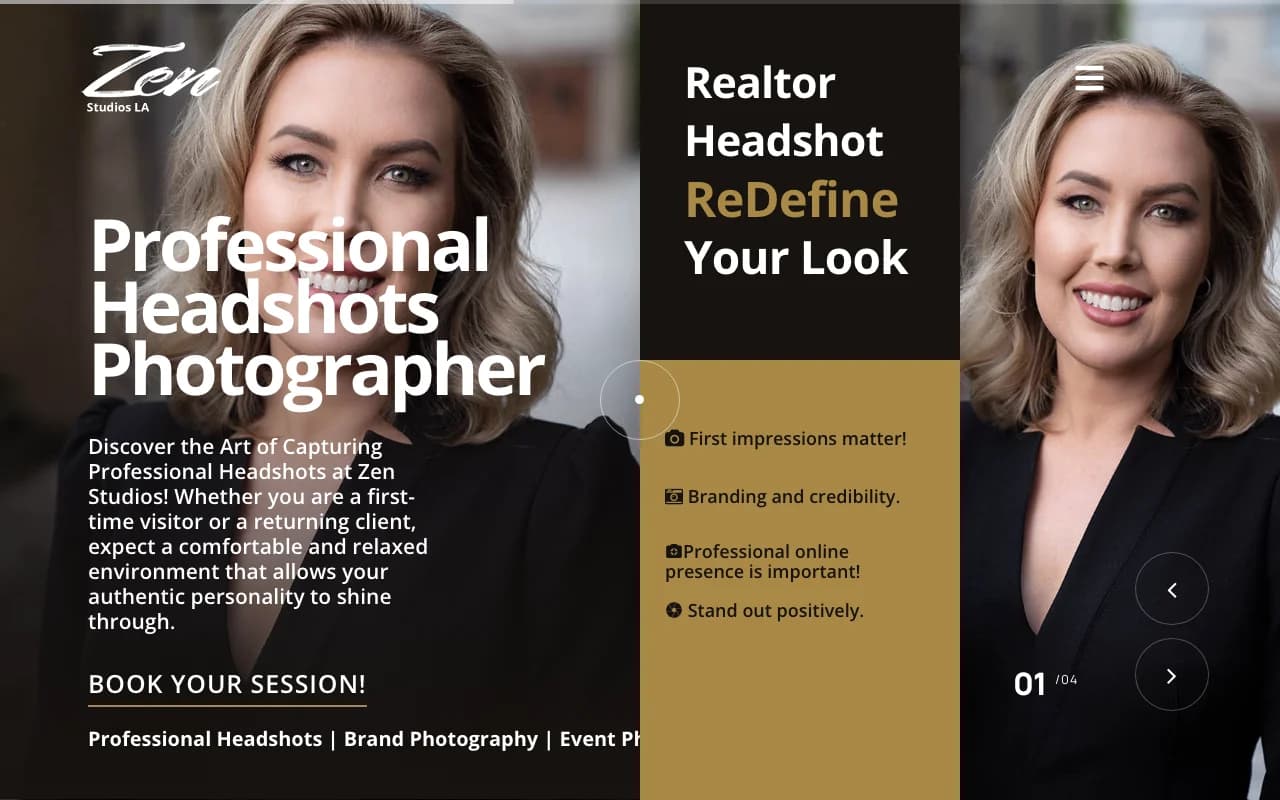 Zen Studios LA website