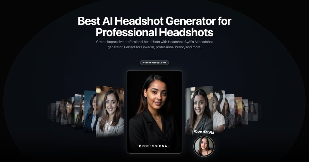 HeadshotsByAI Social Media Image